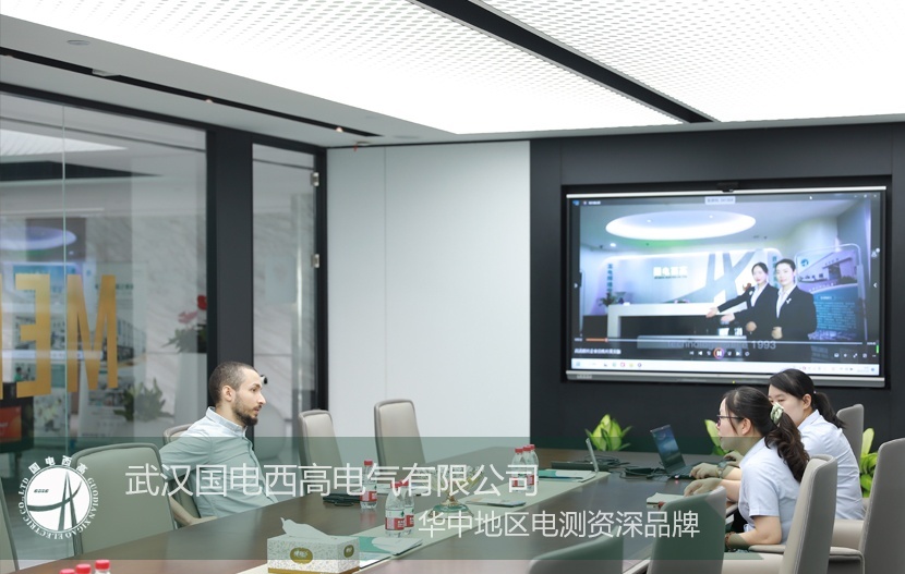 变压器测试台与无局放装置成焦点,埃及客户来访国电西高